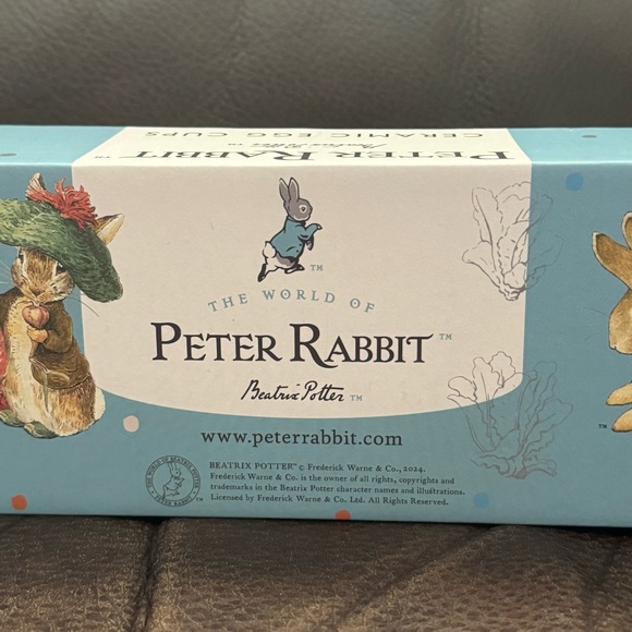 Beatrix Potter the World of Peter Rabbit Ceramic Egg Cups Set - Green - Picture 10 of 12